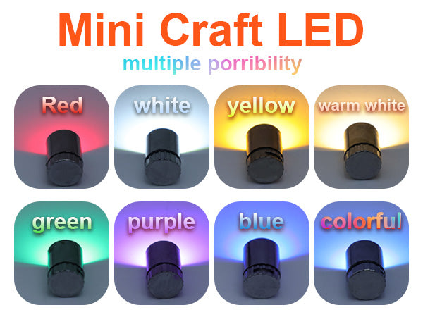 64 Pcs Mini LED Lights for Dollhouse Decor | CUTESEVEN