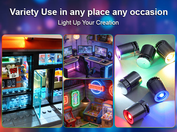 64 Pcs Mini LED Lights for Dollhouse Decor | CUTESEVEN