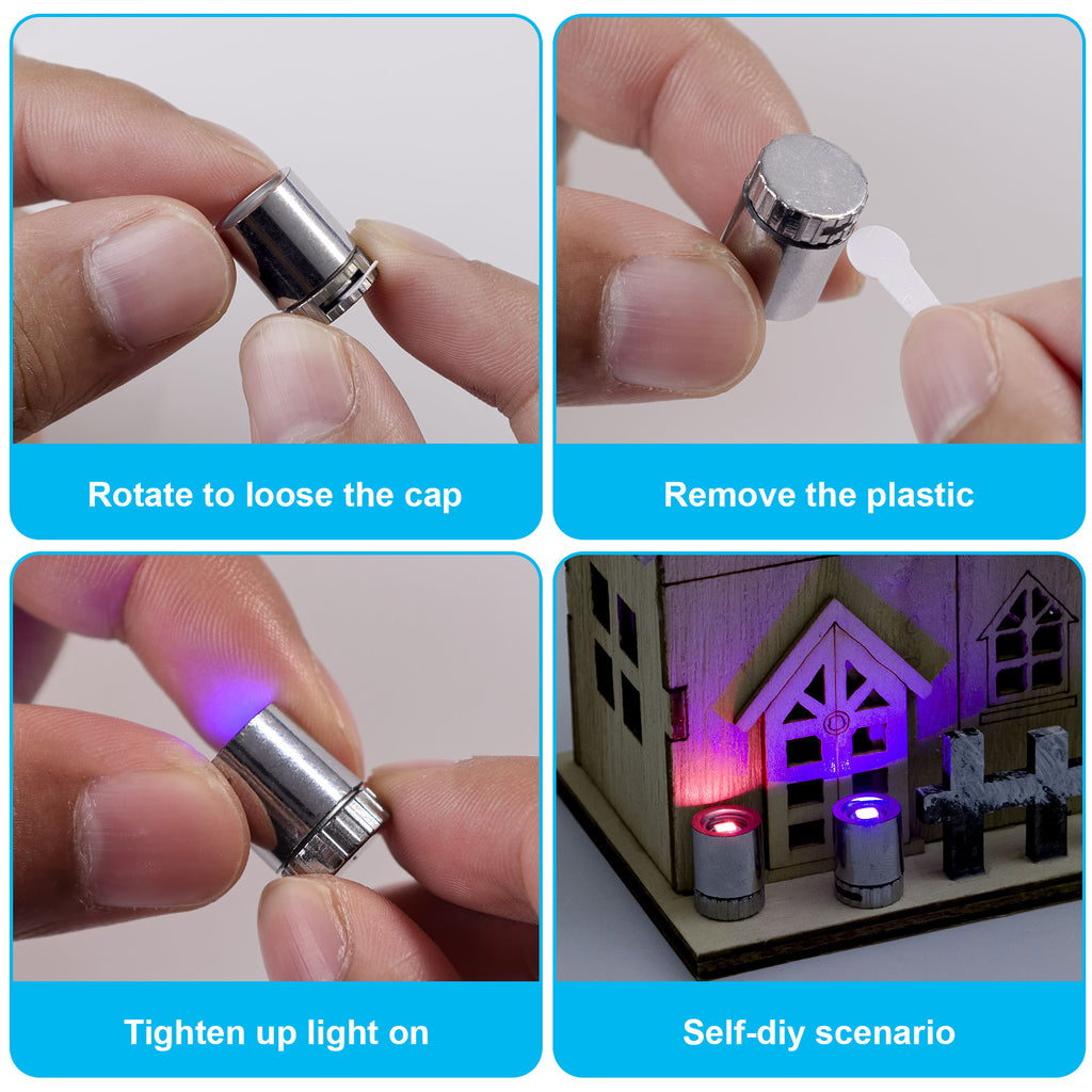 64 Pcs Mini LED Lights for Dollhouse Decor | CUTESEVEN
